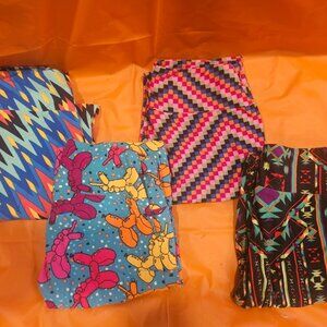 4 pairs of LuLaRoe Leggings- One Size